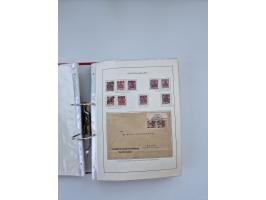 1900/22, Germania, interessante Partie von Sammlungen und Dubletten, dabei kleine Aussstellungssammlung mit besseren Zusammen