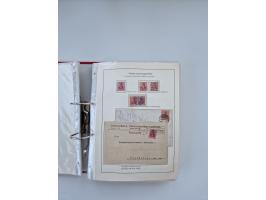 1900/22, Germania, interessante Partie von Sammlungen und Dubletten, dabei kleine Aussstellungssammlung mit besseren Zusammen