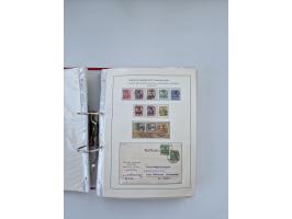 1900/22, Germania, interessante Partie von Sammlungen und Dubletten, dabei kleine Aussstellungssammlung mit besseren Zusammen