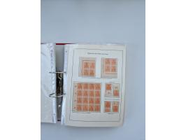 1900/22, Germania, interessante Partie von Sammlungen und Dubletten, dabei kleine Aussstellungssammlung mit besseren Zusammen