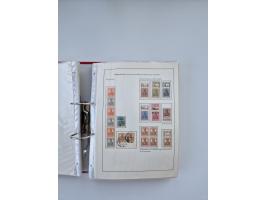 1900/22, Germania, interessante Partie von Sammlungen und Dubletten, dabei kleine Aussstellungssammlung mit besseren Zusammen