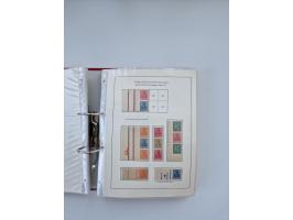 1900/22, Germania, interessante Partie von Sammlungen und Dubletten, dabei kleine Aussstellungssammlung mit besseren Zusammen