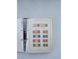 1900/22, Germania, interessante Partie von Sammlungen und Dubletten, dabei kleine Aussstellungssammlung mit besseren Zusammen