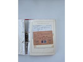 1900/22, Germania, interessante Partie von Sammlungen und Dubletten, dabei kleine Aussstellungssammlung mit besseren Zusammen