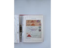 1900/22, Germania, interessante Partie von Sammlungen und Dubletten, dabei kleine Aussstellungssammlung mit besseren Zusammen