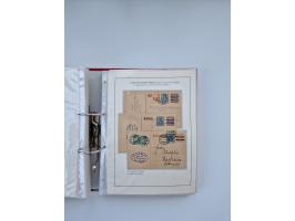 1900/22, Germania, interessante Partie von Sammlungen und Dubletten, dabei kleine Aussstellungssammlung mit besseren Zusammen