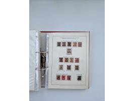 1900/22, Germania, interessante Partie von Sammlungen und Dubletten, dabei kleine Aussstellungssammlung mit besseren Zusammen