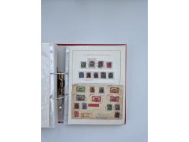 1900/22, Germania, interessante Partie von Sammlungen und Dubletten, dabei kleine Aussstellungssammlung mit besseren Zusammen