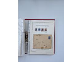 1900/22, Germania, interessante Partie von Sammlungen und Dubletten, dabei kleine Aussstellungssammlung mit besseren Zusammen