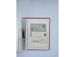 1900/22, Germania, interessante Partie von Sammlungen und Dubletten, dabei kleine Aussstellungssammlung mit besseren Zusammen