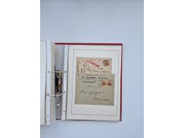 1900/22, Germania, interessante Partie von Sammlungen und Dubletten, dabei kleine Aussstellungssammlung mit besseren Zusammen