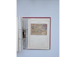 1900/22, Germania, interessante Partie von Sammlungen und Dubletten, dabei kleine Aussstellungssammlung mit besseren Zusammen