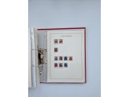 1900/22, Germania, interessante Partie von Sammlungen und Dubletten, dabei kleine Aussstellungssammlung mit besseren Zusammen