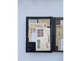 1900/22, Germania, interessante Partie von Sammlungen und Dubletten, dabei kleine Aussstellungssammlung mit besseren Zusammen