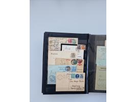 1900/22, Germania, interessante Partie von Sammlungen und Dubletten, dabei kleine Aussstellungssammlung mit besseren Zusammen