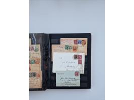 1900/22, Germania, interessante Partie von Sammlungen und Dubletten, dabei kleine Aussstellungssammlung mit besseren Zusammen