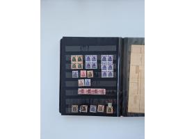 1900/22, Germania, interessante Partie von Sammlungen und Dubletten, dabei kleine Aussstellungssammlung mit besseren Zusammen