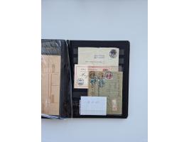 1900/22, Germania, interessante Partie von Sammlungen und Dubletten, dabei kleine Aussstellungssammlung mit besseren Zusammen