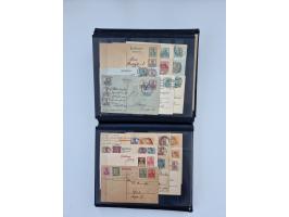 1900/22, Germania, interessante Partie von Sammlungen und Dubletten, dabei kleine Aussstellungssammlung mit besseren Zusammen