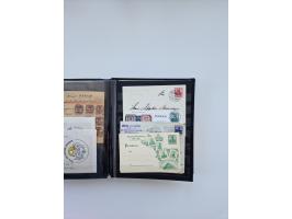 1900/22, Germania, interessante Partie von Sammlungen und Dubletten, dabei kleine Aussstellungssammlung mit besseren Zusammen