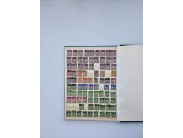 1900/22, Germania, interessante Partie von Sammlungen und Dubletten, dabei kleine Aussstellungssammlung mit besseren Zusammen