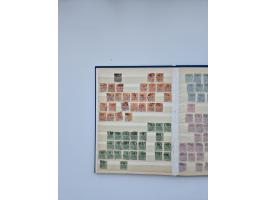 1900/22, Germania, interessante Partie von Sammlungen und Dubletten, dabei kleine Aussstellungssammlung mit besseren Zusammen