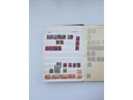 1900/22, Germania, interessante Partie von Sammlungen und Dubletten, dabei kleine Aussstellungssammlung mit besseren Zusammen