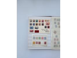 1900/22, Germania, interessante Partie von Sammlungen und Dubletten, dabei kleine Aussstellungssammlung mit besseren Zusammen