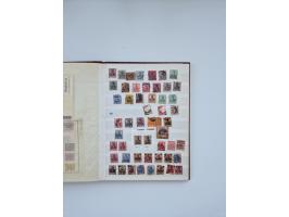 1900/22, Germania, interessante Partie von Sammlungen und Dubletten, dabei kleine Aussstellungssammlung mit besseren Zusammen