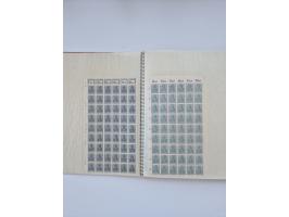 1900/22, Germania, interessante Partie von Sammlungen und Dubletten, dabei kleine Aussstellungssammlung mit besseren Zusammen