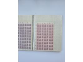 1900/22, Germania, interessante Partie von Sammlungen und Dubletten, dabei kleine Aussstellungssammlung mit besseren Zusammen