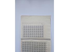 1900/22, Germania, interessante Partie von Sammlungen und Dubletten, dabei kleine Aussstellungssammlung mit besseren Zusammen