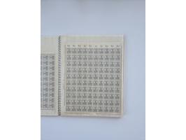 1900/22, Germania, interessante Partie von Sammlungen und Dubletten, dabei kleine Aussstellungssammlung mit besseren Zusammen