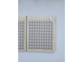 1900/22, Germania, interessante Partie von Sammlungen und Dubletten, dabei kleine Aussstellungssammlung mit besseren Zusammen