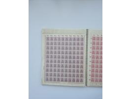 1900/22, Germania, interessante Partie von Sammlungen und Dubletten, dabei kleine Aussstellungssammlung mit besseren Zusammen