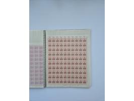 1900/22, Germania, interessante Partie von Sammlungen und Dubletten, dabei kleine Aussstellungssammlung mit besseren Zusammen