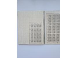 1900/22, Germania, interessante Partie von Sammlungen und Dubletten, dabei kleine Aussstellungssammlung mit besseren Zusammen