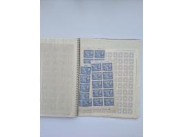 1900/22, Germania, interessante Partie von Sammlungen und Dubletten, dabei kleine Aussstellungssammlung mit besseren Zusammen