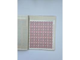 1900/22, Germania, interessante Partie von Sammlungen und Dubletten, dabei kleine Aussstellungssammlung mit besseren Zusammen