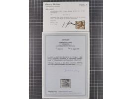 1852/65, ungebrauchte und gestempelte Sammlung mit u.a. ansprechender Mi.-Nr. 2 (sign. Lange BPP) und Mi.-Nr. 13 (unten winzi