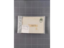 1889/1916 (ca.), rund 120 Briefe, Karten und viele Ganzsachen, dabei einige bessere Stempel, Briefkarte DSW (etwas fehlerhaft