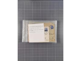 1889/1916 (ca.), rund 120 Briefe, Karten und viele Ganzsachen, dabei einige bessere Stempel, Briefkarte DSW (etwas fehlerhaft