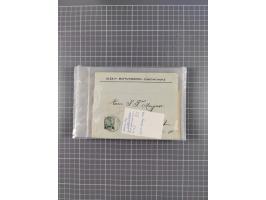 1889/1916 (ca.), rund 120 Briefe, Karten und viele Ganzsachen, dabei einige bessere Stempel, Briefkarte DSW (etwas fehlerhaft