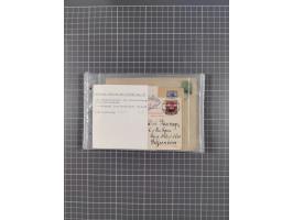 1889/1916 (ca.), rund 120 Briefe, Karten und viele Ganzsachen, dabei einige bessere Stempel, Briefkarte DSW (etwas fehlerhaft