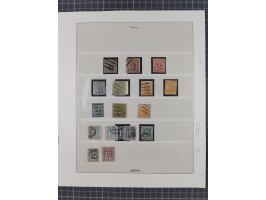 1859/67, ungebrauchte und gestempelte Sammlung mit Farben und Doubletten. Dabei u.a. Mi.-Nr. 2 gestempelt (sign. Jakubek BPP)