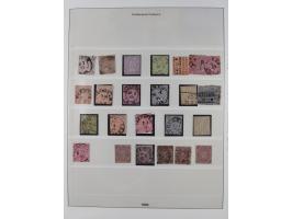 1868/71, ungebrauchte und gestempelte Sammlung inkl. Dienstmarken und Elsass-Lothringen. Dabei Mi.-Nr. 23 ungebraucht und Els