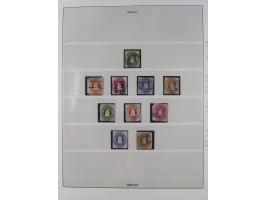 1852/62, ungebrauchte und &nbsp;gestempelte Sammlung ab Mi.-Nr. 1 mit u.a. Mi.-Nr. 11a gestempelt (FA Engel BPP). Die bessere