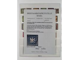 1851/1923, am Anfang meist gestempelte Sammlung inkl. Farben und Doubletten. Dabei u.a. Mi.-Nr. 10a gestempelt (signiert Thom