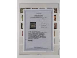 1851/1923, am Anfang meist gestempelte Sammlung inkl. Farben und Doubletten. Dabei u.a. Mi.-Nr. 10a gestempelt (signiert Thom