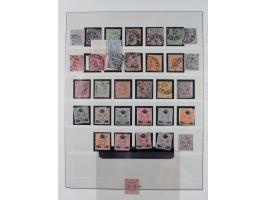 1851/1923, am Anfang meist gestempelte Sammlung inkl. Farben und Doubletten. Dabei u.a. Mi.-Nr. 10a gestempelt (signiert Thom